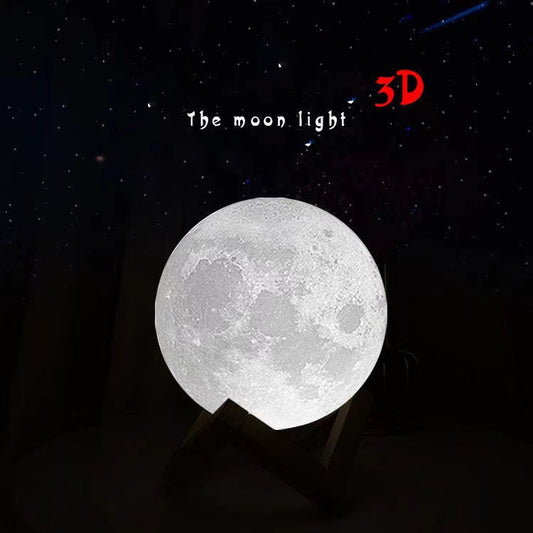 Essential Finds® 3D Printing Moon Night Table Lamp