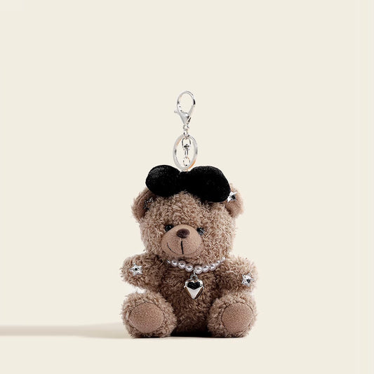 Essential Finds®  Cute Bow-knot Teddy Bear Bag Charm Keychain