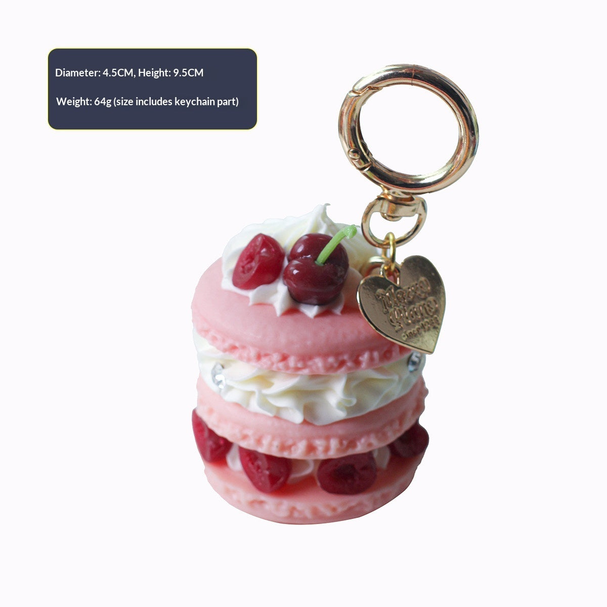 Essential Finds®  Girly Fruit Dessert Charm Authentic