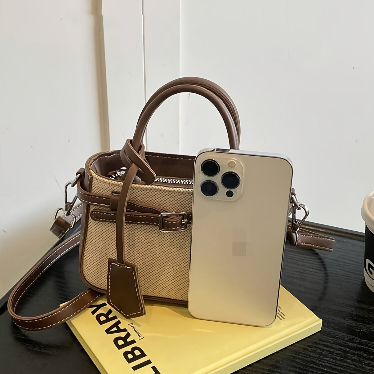 Essential Finds® Tote/Shoulder Crossbody Bag With Stunning French Aesthetic
