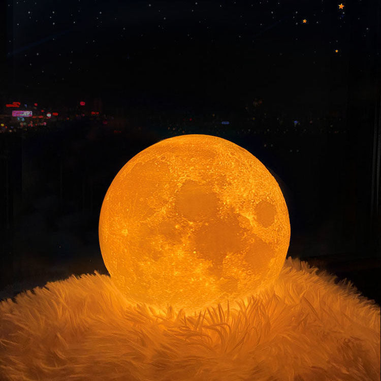 Essential Finds® 3D Printing Moon Night Table Lamp