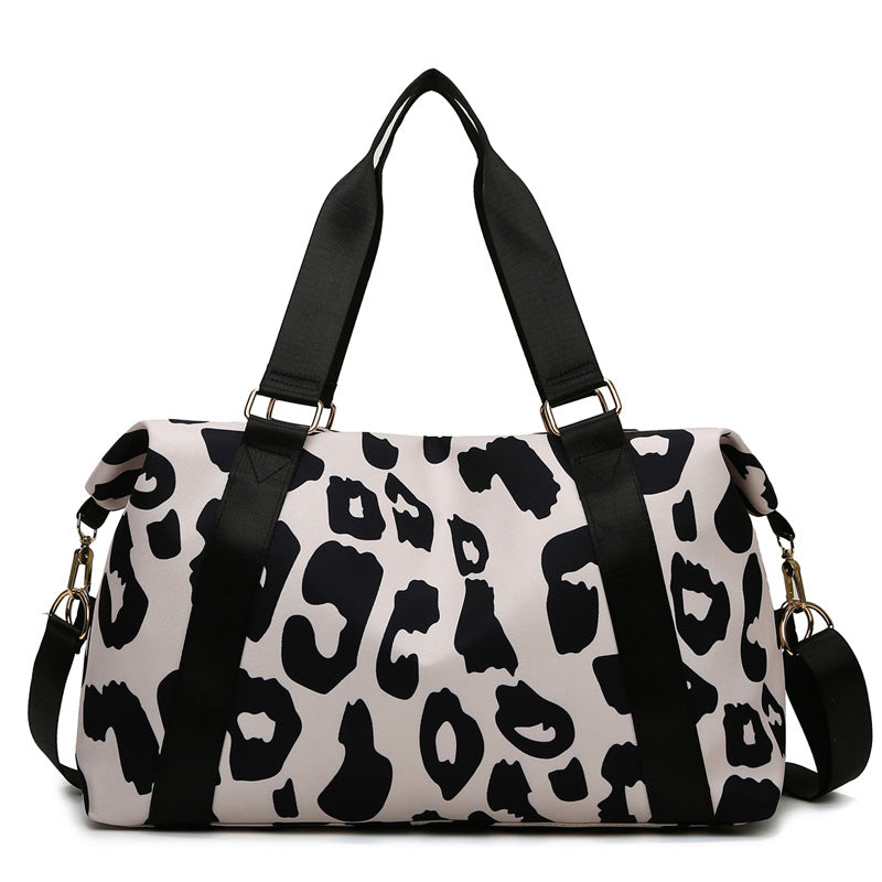 Essential Finds®  Women Travel Duffel Bag Cow Pattern Handbag Fitness Sports Shoulder Bags