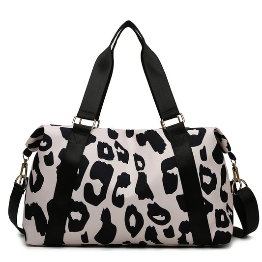 Essential Finds®  Women Travel Duffel Bag Cow Pattern Handbag Fitness Sports Shoulder Bags