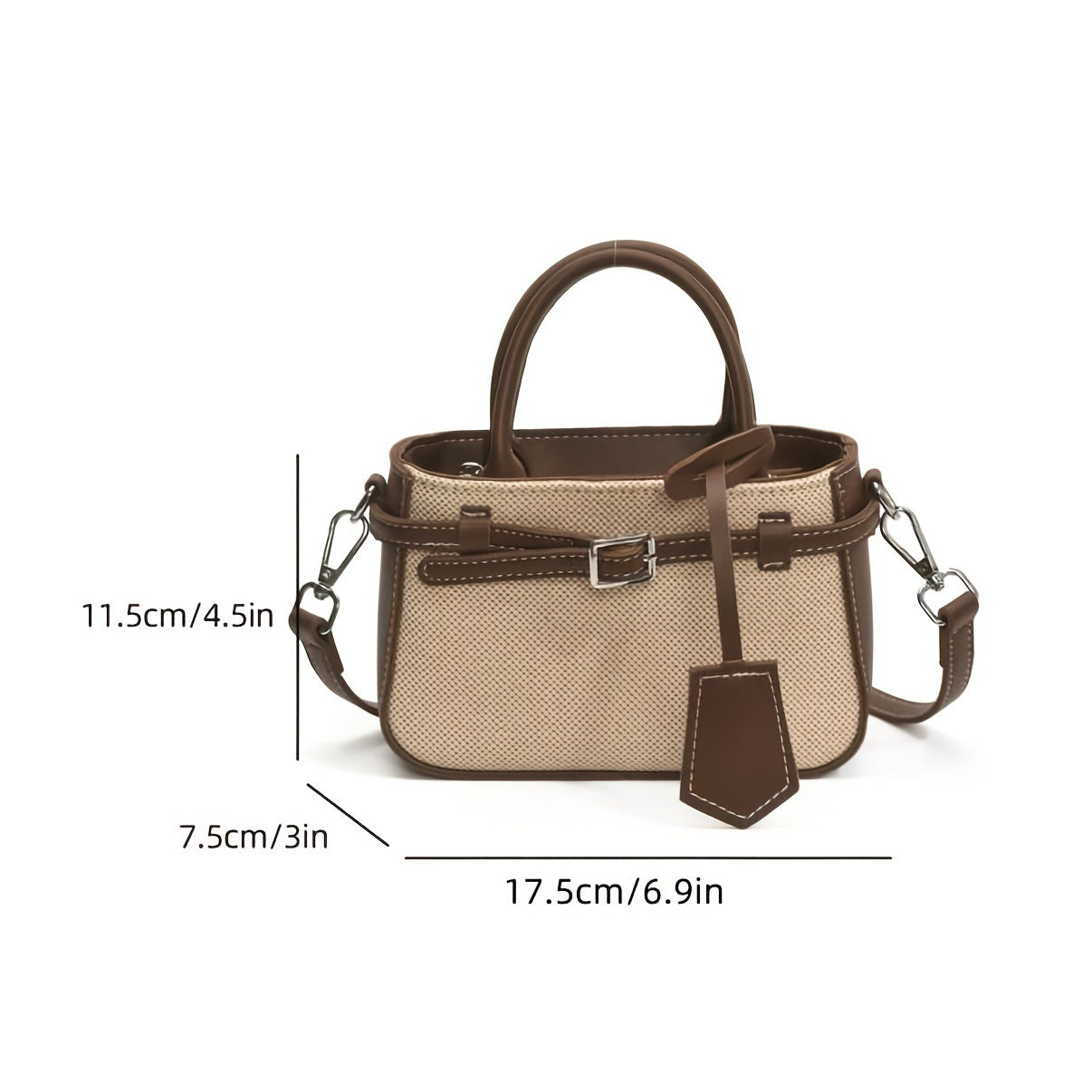 Essential Finds® Tote/Shoulder Crossbody Bag With Stunning French Aesthetic